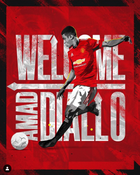 Football Tweet On Twitter Deal Done Manchester United Have Signed Amad Diallo From Atalanta For Around 37m Baller