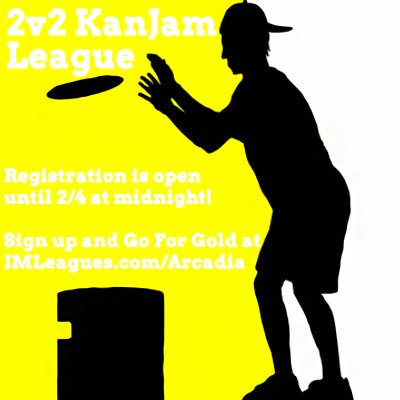 We're back baby 😎 2020 may have been the WOAT but we're still going for gold in 2021 🏅 
Head to IMLeagues.com/Arcadia to register today!