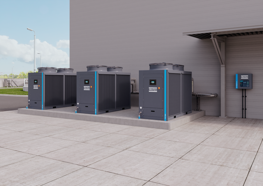 AtlasCopcoUSA's tweet photo. Industrial chillers might not be directly related to compressed air, but they serve an equally important function: moving heat from one place to another in order to protect equipment, end products, and applications. Learn more here: https://t.co/kV9ai5RPvY #TheCompressedAirBlog https://t.co/voS93ThBsu