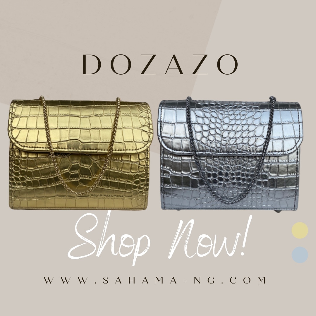 Sahama_ng's tweet photo. New Year = New Wardrobe! 
Right now, we're especially loving these beautiful leather mini bags with chain handles by #Dozazo.

Which one is more your style? Silver or Gold? 🤔 https://t.co/hkmvg6bZix