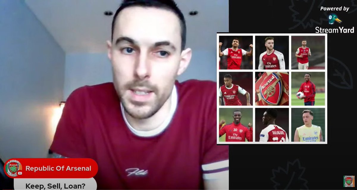 RepofArsenal's tweet photo. Keep, Sell, or Loan? https://t.co/h9Krnga4LJ via @YouTube Agree or Disagree? Let me know #keep #sell #loan #arsenal #transfertalk #transfers #coyg #youtube #watch #subscribe https://t.co/33RcO88YAn