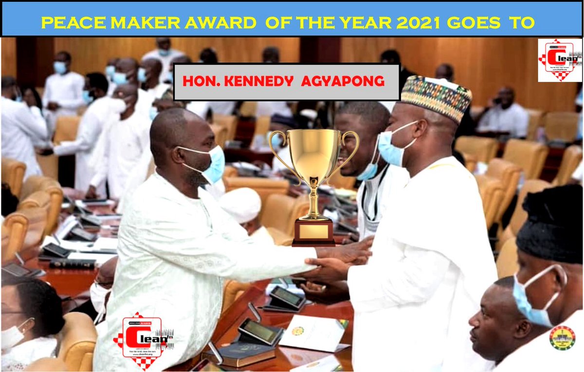 #Peacemaker of the year. #kennedyagyapong <a href="/GeoSmat/">Mr. *Smartt*</a>