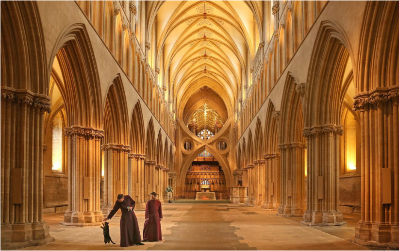 VisitWells's tweet photo. Today it's a #ThrowbackThursday to 2018, and this fantastic image, taken by Jason Bryant, of an empty Wells Cathedral.
The seating is taken out every year to allow for cleaning and it gives the inside of the Cathedral a really medieval feel. https://t.co/ClfYUqjZUx