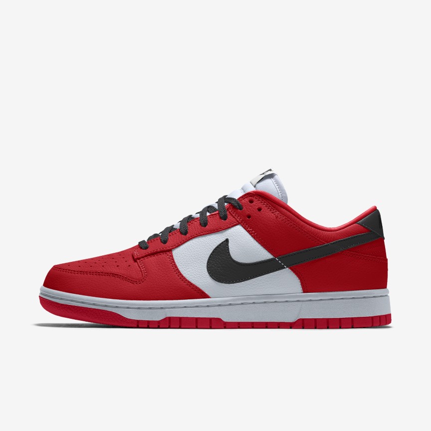 レッド NIKE DUNK LOW NIKE BY YOU CHICAGO 9p3zJ-m11345094238 ルカリ