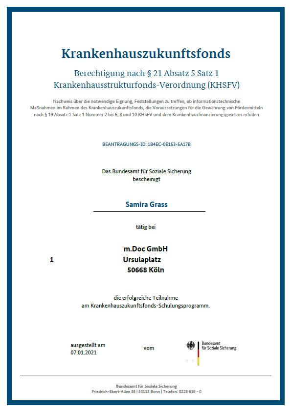 m.Doc GmbH tweet media