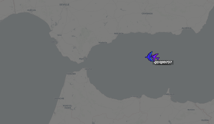 TheSnoopySnoop's tweet photo. Back on-screen again.

Current location of GRIM &amp; QID flights.
QID starting to break-away now.

#buff #potn #GRIM21 #GRIM22 #grimflight #b52 https://t.co/9hrgCG5lvp