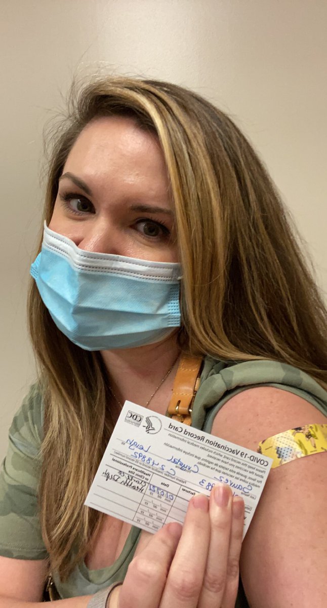 crystalsuarez's tweet photo. Covid Vaccine #1 💉🦠✔️ Wonder Women Bandaid ✔️ Sticking it to Covid-19✔️✔️ #COVID19 #CovidVaccine #nursesagainstcovid #nurse #georgianurse #pedsnurse #wonderwoman #bandaid https://t.co/XCfg9IZAK7
