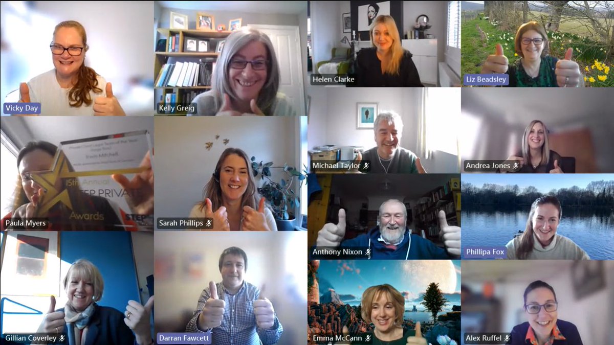 Our <a href="/STEPSociety/">STEP</a> award has arrived, and the team got together virtually to celebrate! Well done to everyone on this incredible achievement. 

Our award-winning team will be expanding this year – if you want to join us, we’d love to hear from you - irwinmitchell.com/recruitment
