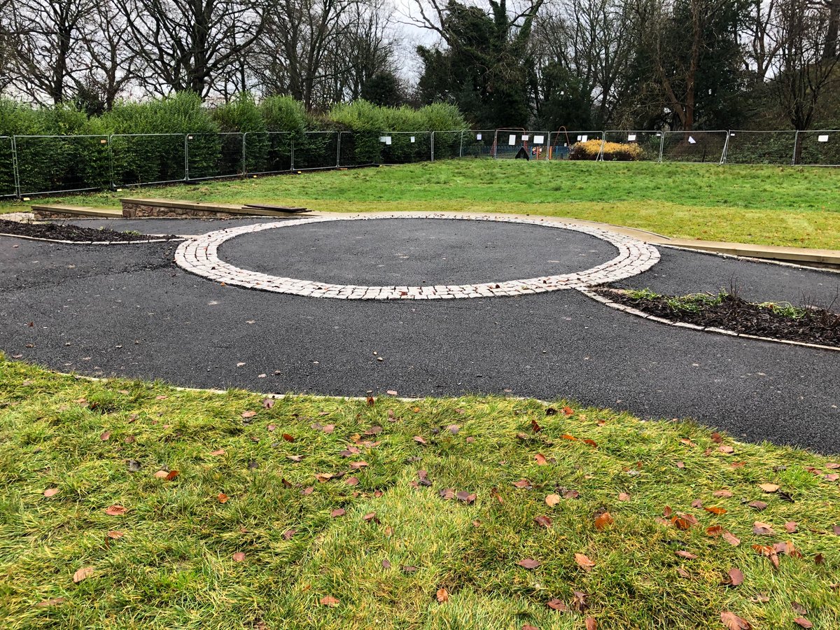 bh_officer's tweet photo. What a difference a few months can make! The new performance area on the inner bailey.
#NationalLotteryHeritageFund #CadwynClwyd #LEADERfunding #TAISfunding #landfilldisposaltaxcommunityscheme https://t.co/QkVZ3lBNJv