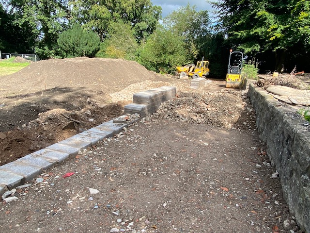 bh_officer's tweet photo. What a difference a few months can make! The new performance area on the inner bailey.
#NationalLotteryHeritageFund #CadwynClwyd #LEADERfunding #TAISfunding #landfilldisposaltaxcommunityscheme https://t.co/QkVZ3lBNJv