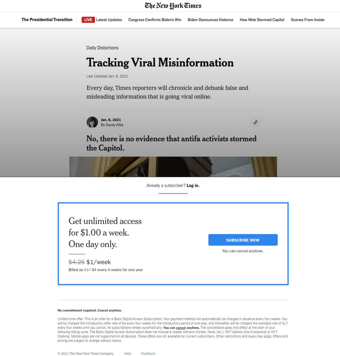 I think today is a good day to have this conversation. There are myriad reasons why what happened yesterday happened, it's a compounding effect. But one I would like to particularly call attention to is this.