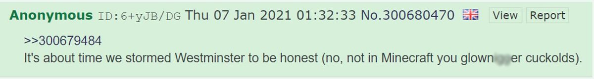 Individuals on the anonymous imageboard site 4Chan, where extreme antisemitism, racism, misogyny, homophobia and hate are standard, were doing the same, specifically on British threads on the “politically incorrect” message board.