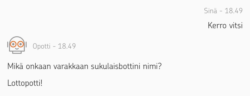Olkurola's tweet photo. Kehitys kehittyy! Nyt OP mobiilissa voi keskustella chatissä sekä ihmisen että tekoälyn kanssa. Kysyin tietysti heti pari vitsiä ja milloin osakesäästötili tulee🤭 #sijoittaminen #OPmobiili #osakesäästötili https://t.co/9iPnYD9BE9
