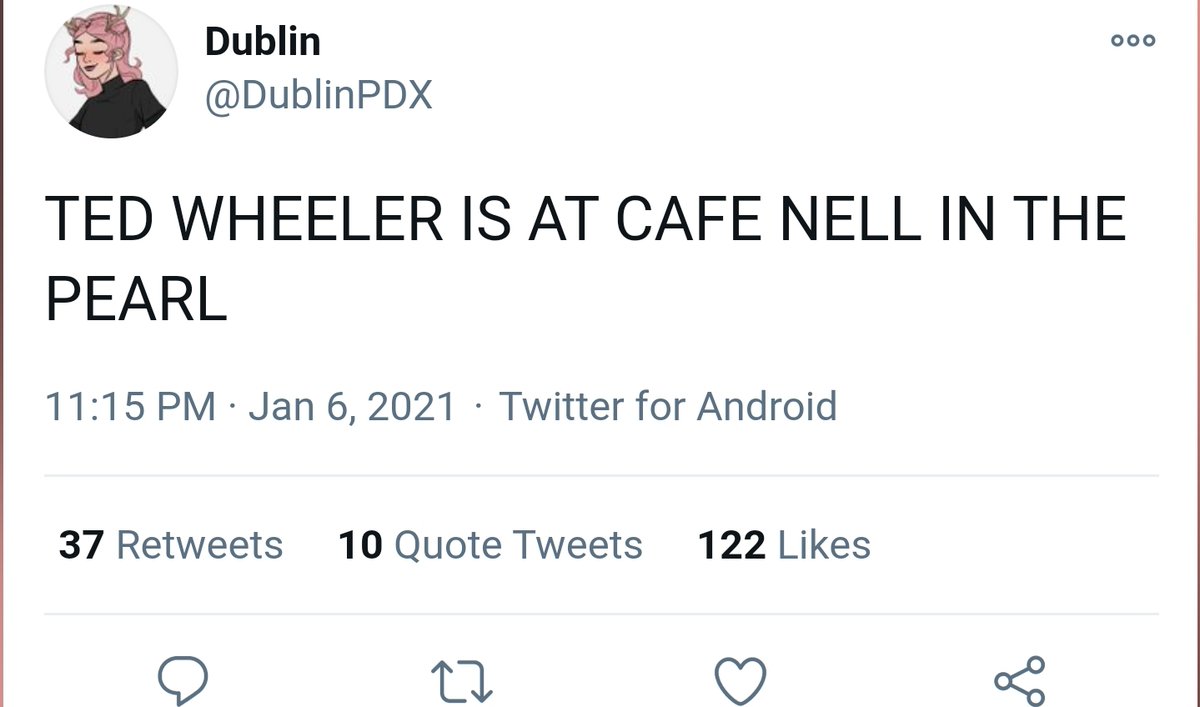 Ted Wheeler was punched last night in Portland after an antifa account tweeted his location and a group of them confronted him at a restaurant. No arrests made, of course.