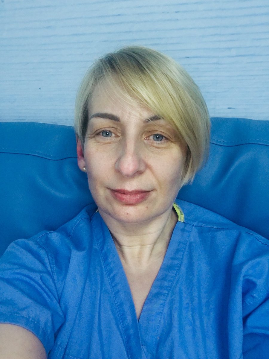 fitblondemel's tweet photo. The reality of looking like crap mid-night shift. Apologies, folks. No make up, hair needs doing, spotty face, baggy scrubs #covidfrontline #nhsheroes #respiratory #arcu https://t.co/3gZmm4F6Lv