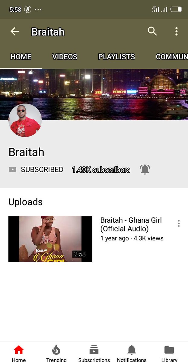 Talabiopeyemi3's tweet photo. @braitahmuzik Done ✔ https://t.co/ifCmprvRR2