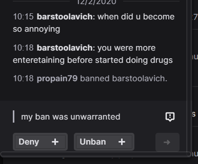 DubDotDUBBY's tweet photo. This shit is comedy, who else's Channel am I modded in? #FreeTheStreets 😂😂 https://t.co/anIqUYiMWl