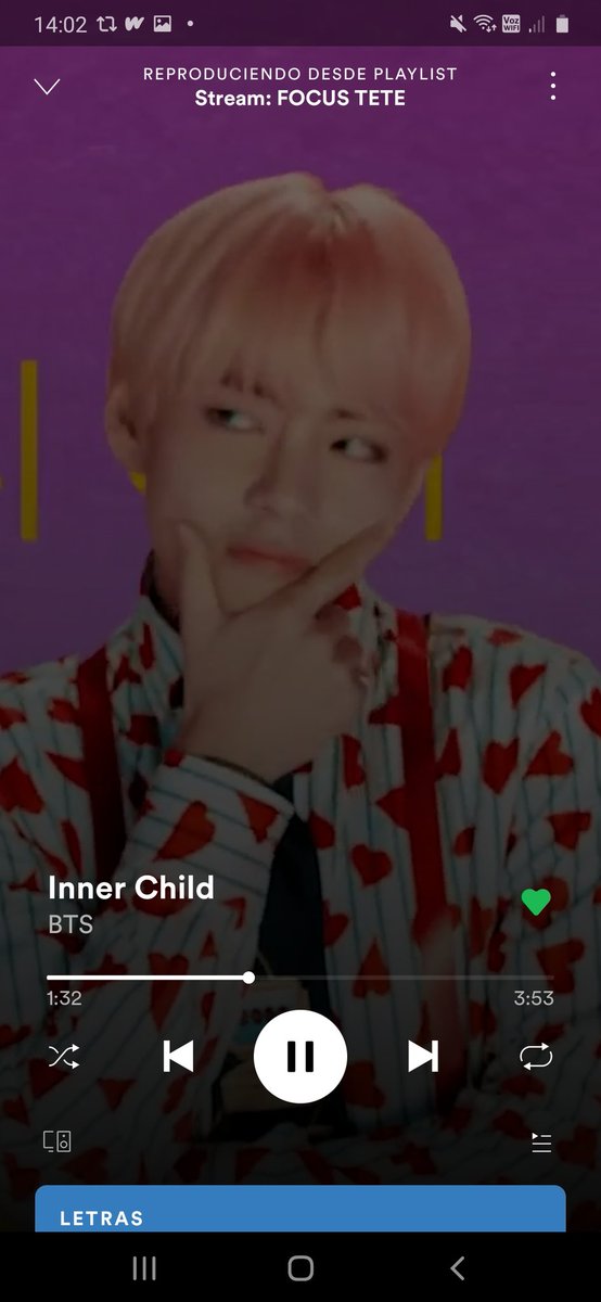 daegubr0s's tweet photo. La canción de Taehyung Inner Child es tan perfect que me relaja. Les juro que cuando la escucho siento paz
#StreamBear
@BTS_twt https://t.co/tFWKXJXRsC