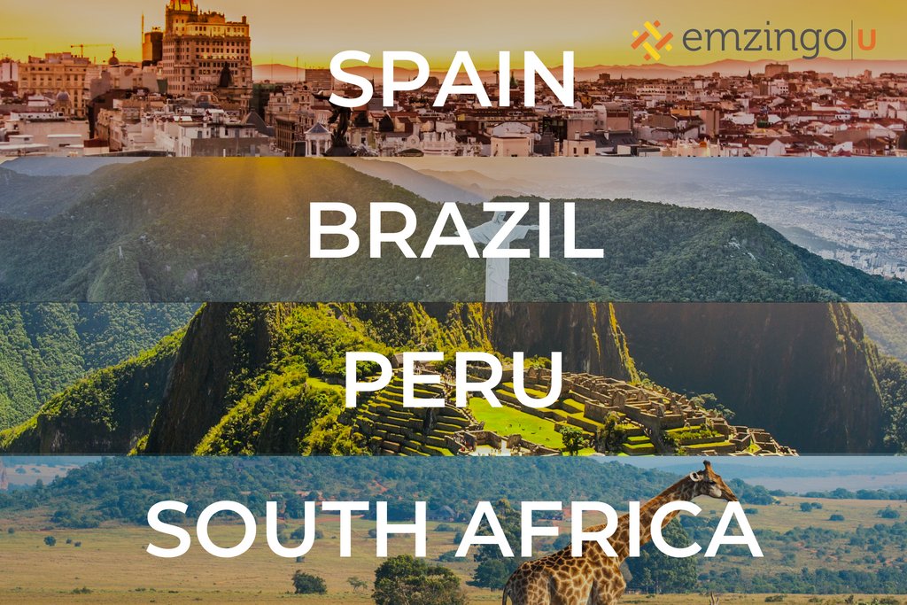 Not being able to travel doesn't mean you cannot get immersed in a different culture. Our remote programs allow you to dive in and learn about Spain, South Africa, Peru and Brazil. For more information about our upcoming programs PM us. #virtual #travel #remote #programs