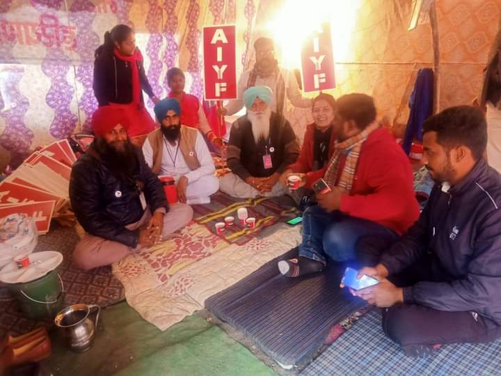 AIYF DELHI STATE tweet media