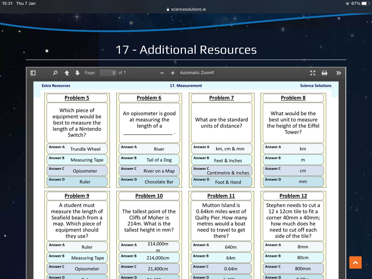 (PAID - BOOK AND ONLINE) Science Solutions - A very well spent €20, gives you access to book, which has many many worksheets, and then all online resources of powerpoints, revision sheets, schemes, worksheets (and solutions) from a login code on the book. Great bank of resources