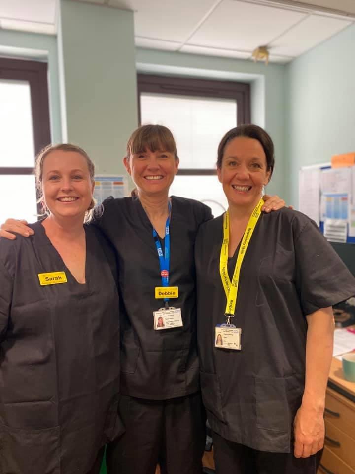 debell11's tweet image. My colleagues 💙💙, over the last 10 months We’ve prepared, we’ve planned and planned again, we’ve laughed, we’ve cried, we’ve shared #seniorsisters #CriticalCare #workwife #Covid19UK #NHSblueheart @gloshospitals @Nettyw4 @sarahma33008482