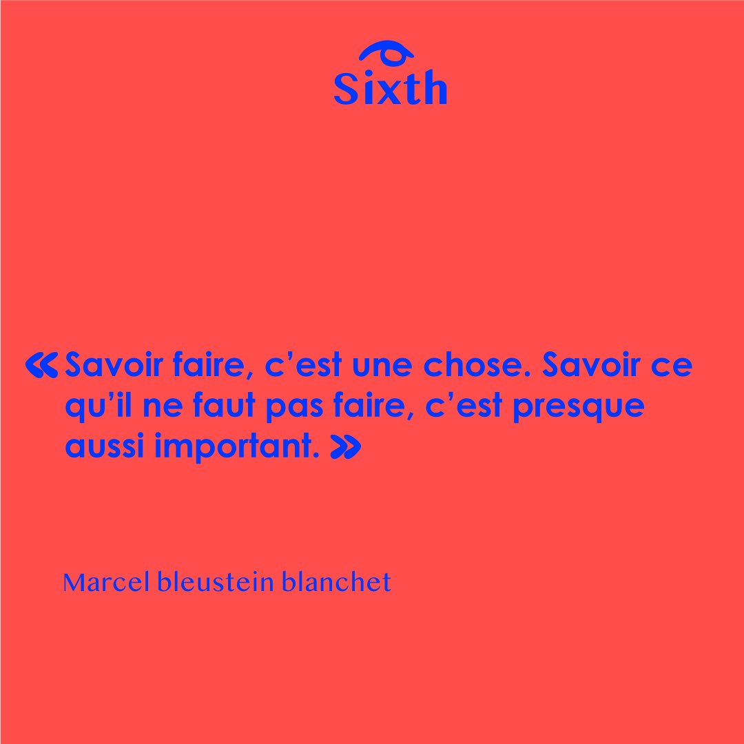 Marine c'est notre Cheffe de projet événementiel 👁

L’album qui lui rappelle son enfance : Mistral Gagnant de Renaud 🎶

Si vous voulez en savoir plus sur elle ? Rejoignez-nous ici : instagram.com/agence_sixth/?…

#DigitalBattle #EFAP #ICART #MBADMB #GOGOGO #Bordeaux