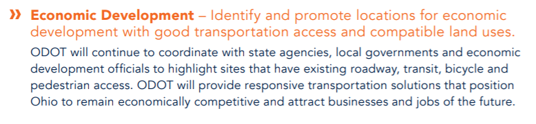 Focusing on areas with established transportation access makes sense both in terms of cost (not expanding already built-out systems) but ensuring workers have ready access to jobs and the state is able to compete economically into the future.  #GOPCThread