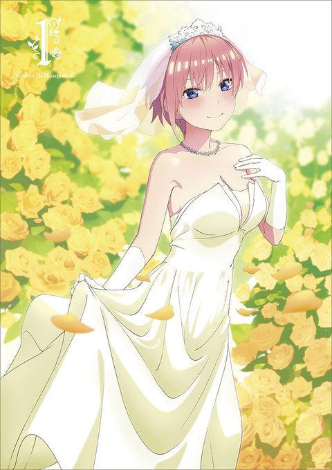 KiyoeさんがTwitterに投稿した中野一花(五等分の花嫁)のイラスト。