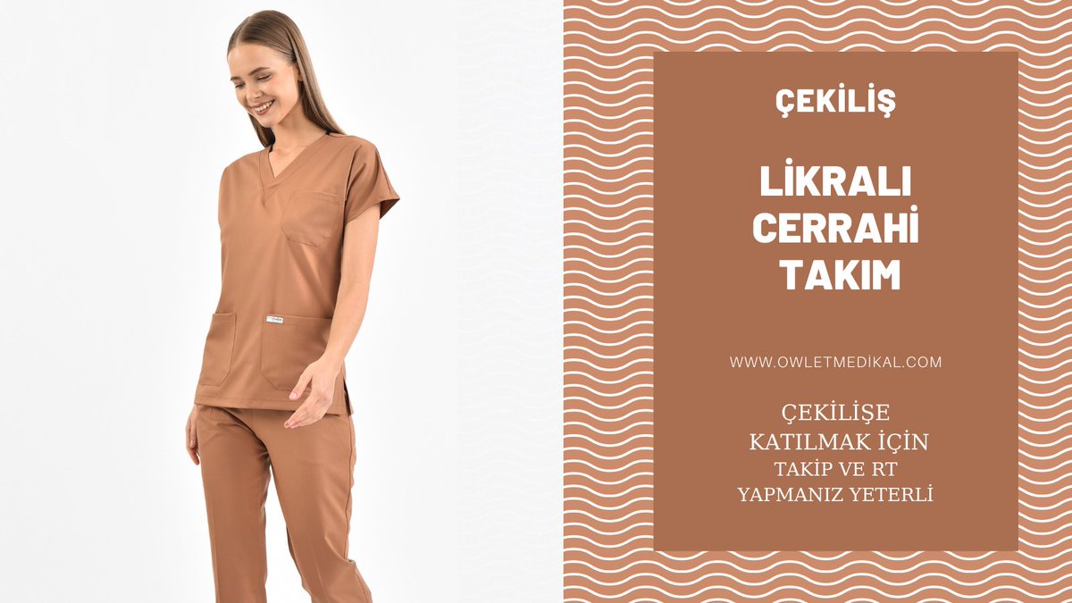 ÇEKİLİŞ VAR!
katılmak çok kolay RT VE TAKİP yapmanız yeterli kazanan kişiye likralı cerrahi takım hediye ediyoruz 

ürünlerimizi incelemek ve satın almak için internet sitemizi ziyaret edebilirsiniz
owletmedikal.com