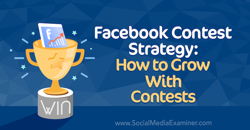 mysocialfirefly's tweet photo. Facebook Contest Strategy: How to Grow With Contests https://t.co/5AfySeoUwM via @smexaminer https://t.co/yIbrMaBbmO