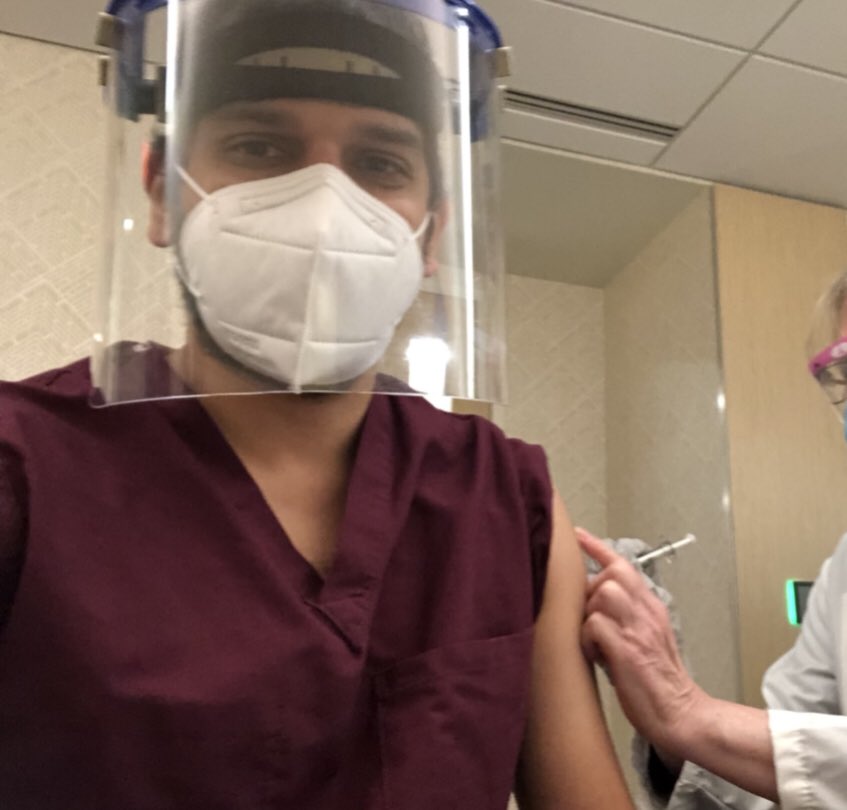 James De Andrade (@jdeandrademd) on Twitter photo Excited, proud, humbled ... to get my second dose of the #Pfizervaccine today <a href="/uiowa/">University of Iowa</a>! Looking forward to a future where #Covid19 can be behind us. #GoHawks!
<a href="/UIowa_Surgery/">University of Iowa Surgery</a> Excited, proud, humbled ... to get my second dose of the #Pfizervaccine today <a href="/uiowa/">University of Iowa</a>! Looking forward to a future where #Covid19 can be behind us. #GoHawks!
<a href="/UIowa_Surgery/">University of Iowa Surgery</a>