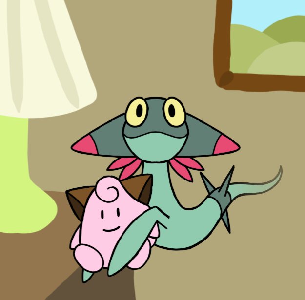 Ahm...I think I have been adopted by a wild pokemon, although I'm not sure what kind it is. Does anyone know? I woke up to find it sleeping in my hair.