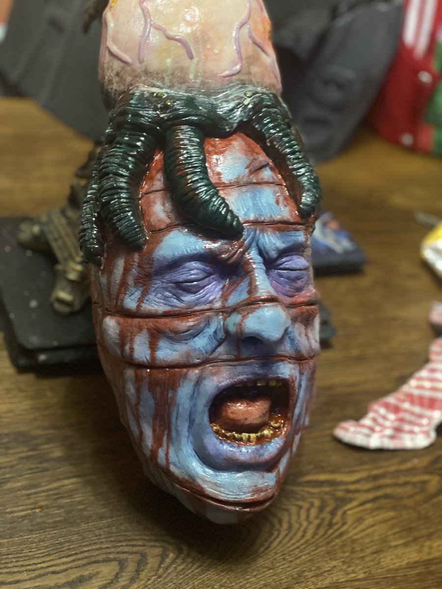 Gary_Smart82's tweet photo. For those who have been asking - now on #etsy https://t.co/o0EaGpqhUT #channard #hellraiser #pinhead #horror #horrorcollector #horrorprop @FANGORIA @BDisgusting @DreadCentral @SciFiNow @STARBURST_MAG https://t.co/XWy3BnRCx0