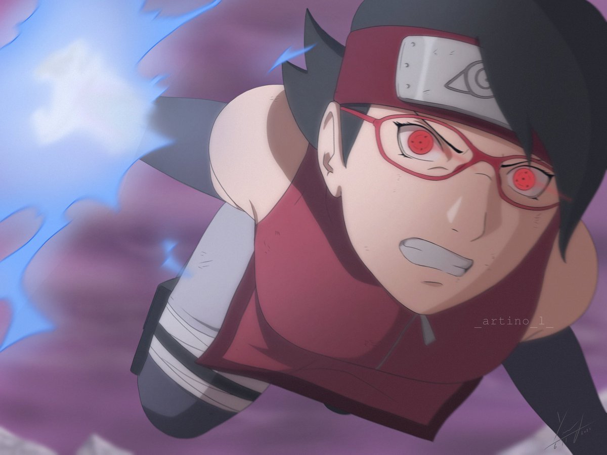 Lyaƭipө Saradauchiha Drawing Sarada Boruto Borutomanga Naruto Kawaki T Co Fimu2dbnsp Twitter