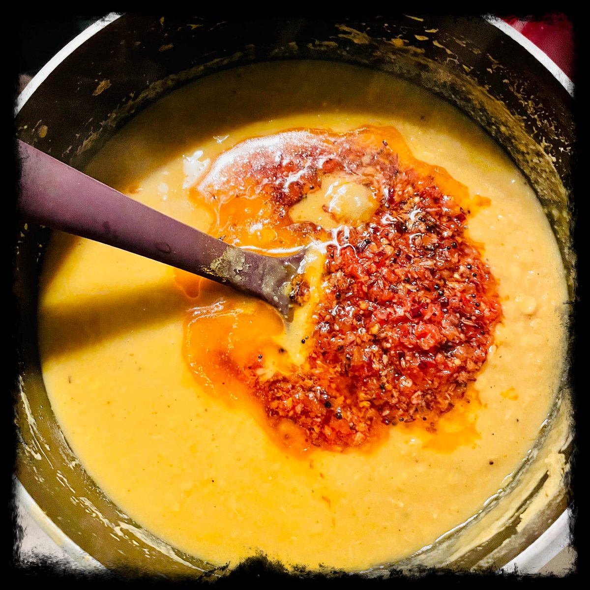 gpcroft's tweet image. The tarka is in! 😋🤤
#tarkadal #curryfeast