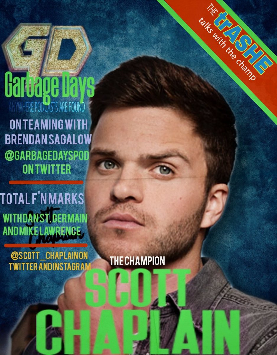 Trashe's tweet photo. New episode: The Trashe talks with the hilarious @Scott_Chaplain

Scott Chaplain is a comedian, writer, and co-host, along with Brendan Sagalow, of the hysterical podcast @garbagedayspod.  

Listen at https://t.co/FMyI4x0fC0 or wherever you find podcasts. https://t.co/Bn74QnfVb1