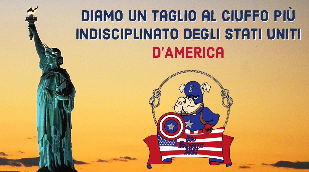 QueiMaledetti's tweet photo. L’America ha bisognosi di veri eroi... #CapitolRiots #America #Whashington #DonaldTrump https://t.co/L3GgLQlw25