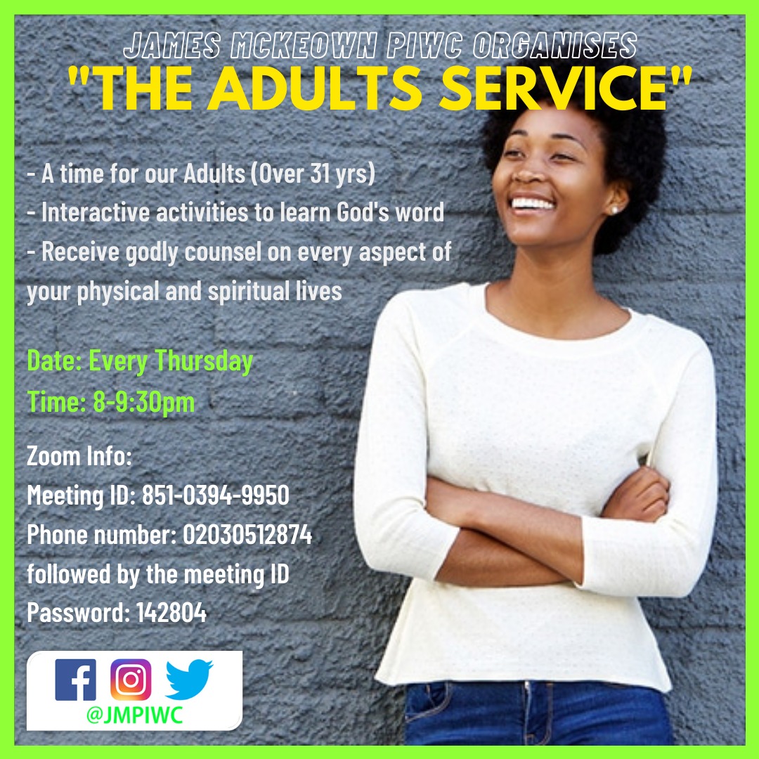 jmpiwc's tweet photo. #JMPIWC #LivingSpringDistrict #PIWC #AdultsService ๐๐พ๐ฉ๐พโ๐ฆฑ๐จ๐ฟ https://t.co/h1Bm3Rb4B3