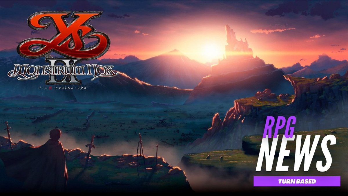 turnbasedpod's tweet photo. ¡Nuevo demo de Ys IX: Monstrum Nox!
Además Disgaea 6 estrena nuevo trailer y algunas cosas más en el primer RPG NEWS.
https://t.co/QJxG12Cv2l https://t.co/pDAHafFj12