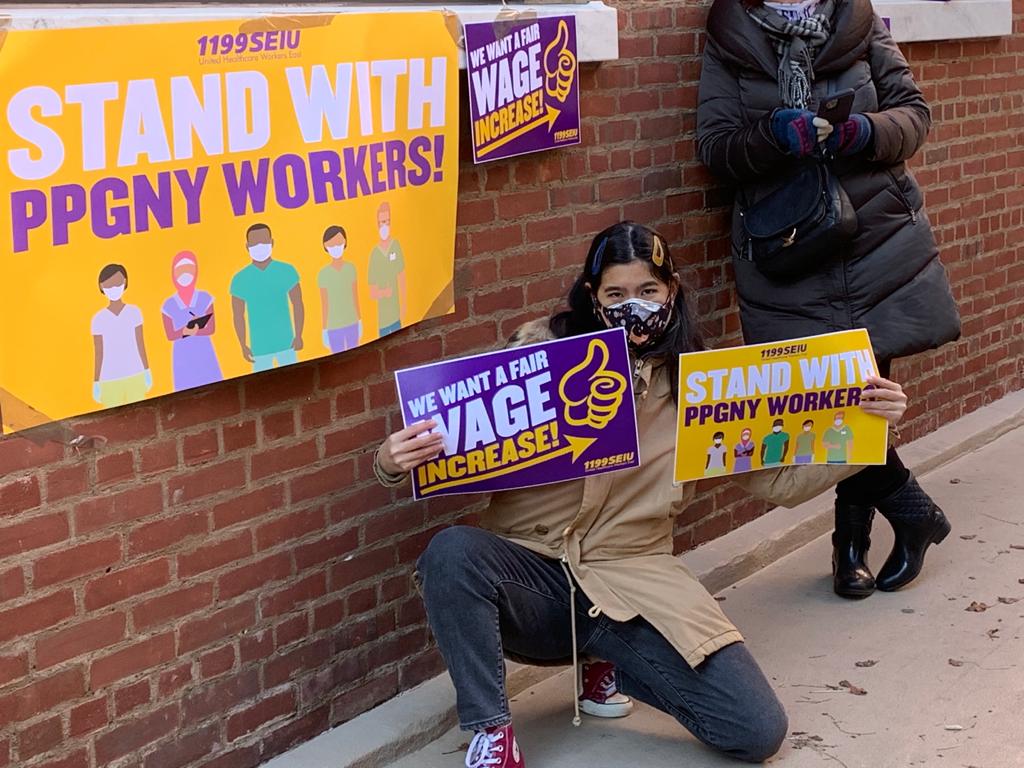 PPGNYUnion's tweet photo. Please support us today in our virtual and inperson virtual picket! Tell @PPGNYact to come to the table and negotiate a fair contract! #StandwithPPGNYWorkers https://t.co/DavqvY7twn