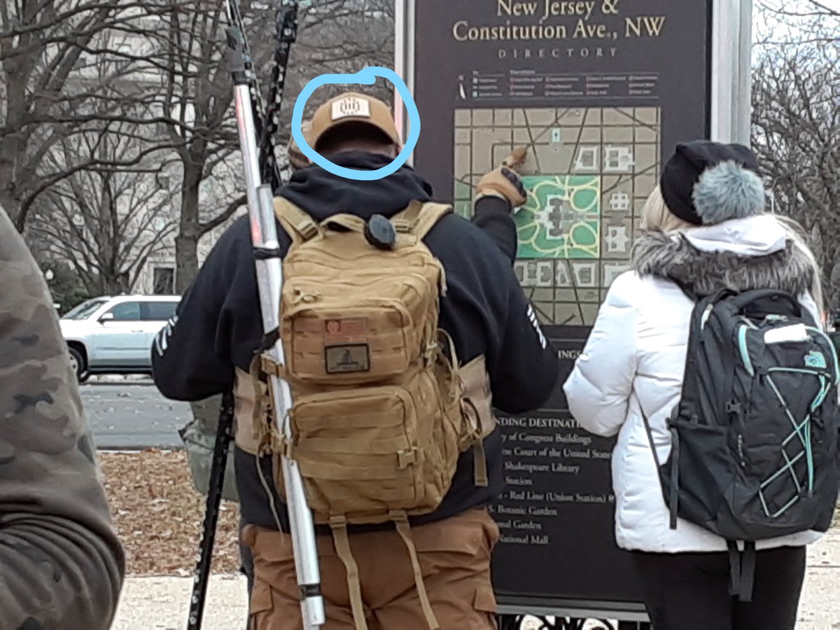 Here are some Threepers with collapsible polls who stopped to reference a map. 8/