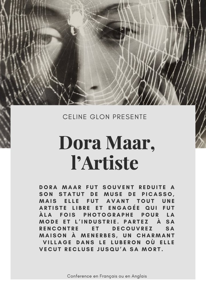 Celine Glon presente Dora Maar, l'Artiste.
afscv.org/community/even…