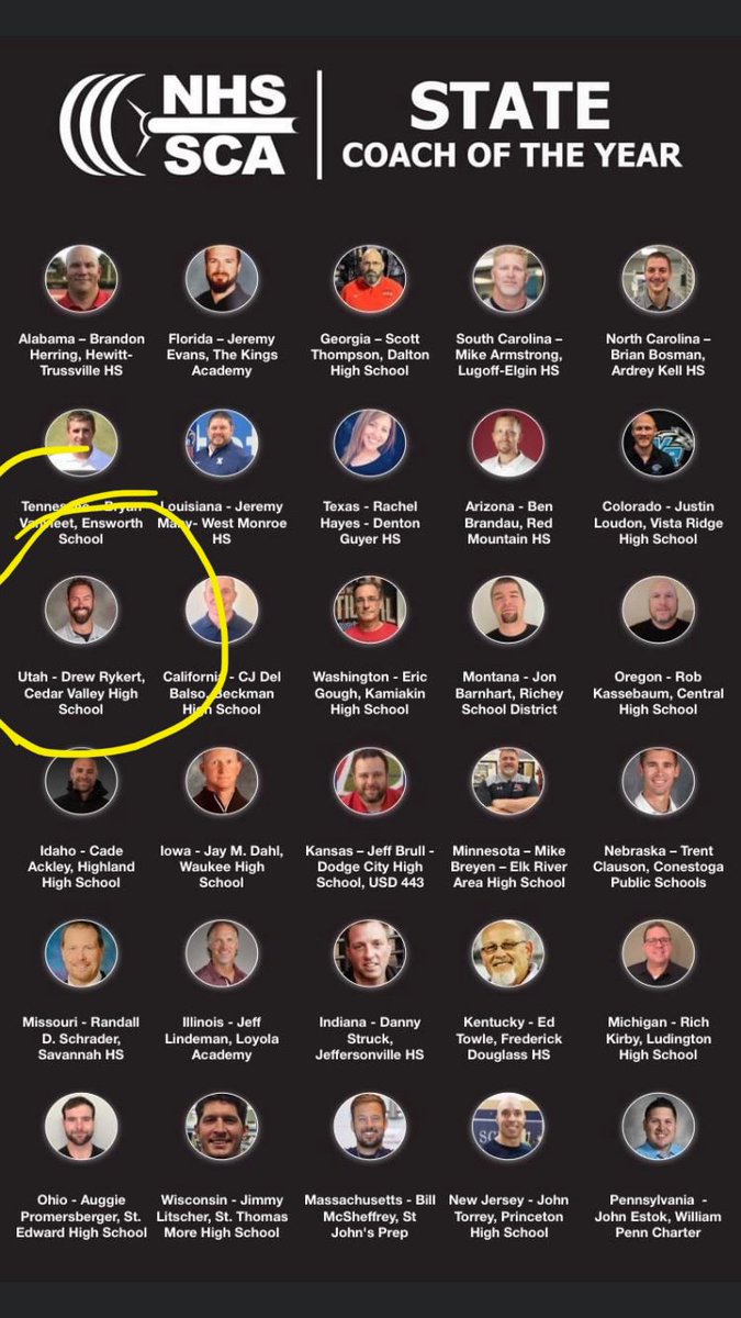 Weston Zabriskie “Coach Z” tweet media