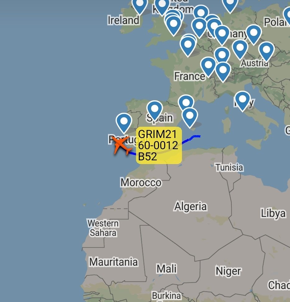 is_keelu's tweet photo. #GRIM21 is off the coast of #Portugal heading back across the pond https://t.co/Ls6HQKhtR6
