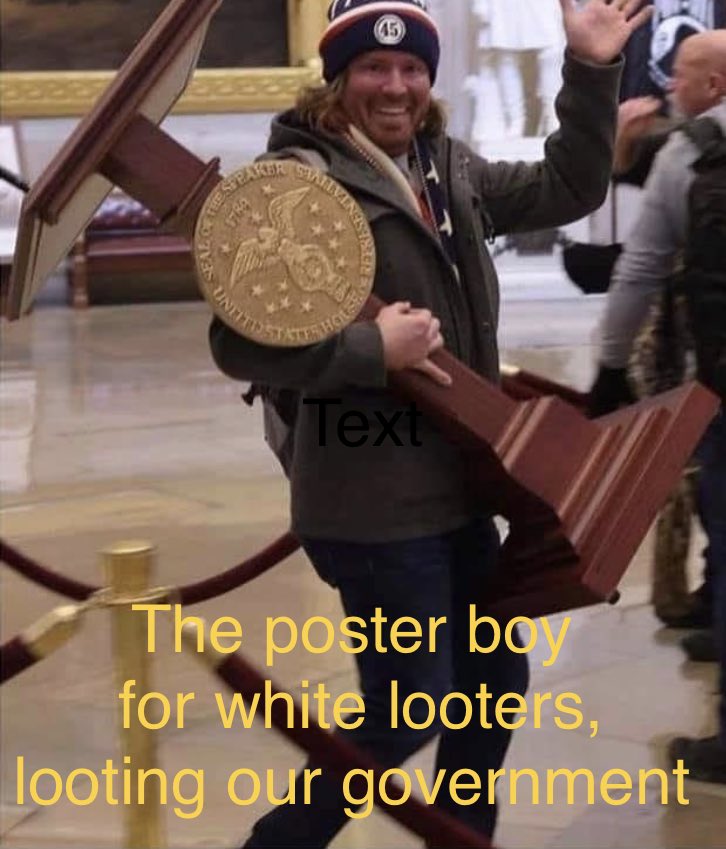 joshsamos's tweet image. See #whiteLooters matter too