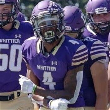 Excited to receive an offer from Whittier college!!!