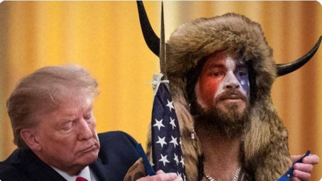 😅😅Trump will give him soon #FragileDemocracy #CapitolRiots #MaibeaMaira