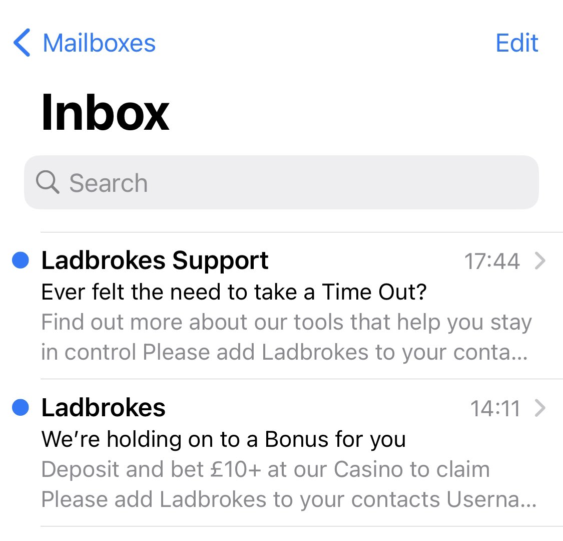 a_dormor's tweet photo. @Ladbrokes repeatedly offering me a casino promotion and then having the audacity to suggest I’m the one that needs a time out..?! #SaferGambling #WhenTheFunStops https://t.co/pu6jv08yDI