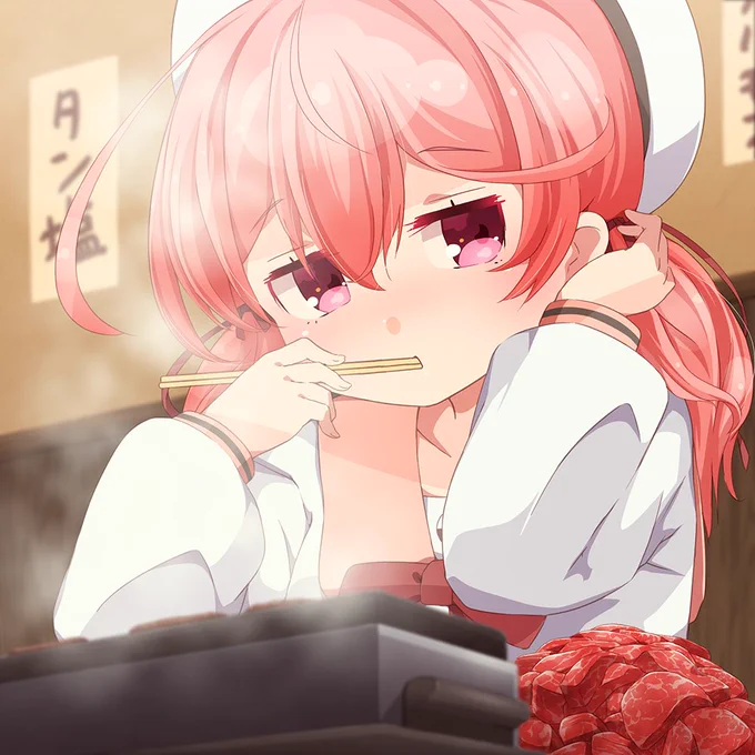 ふたばやきにくたべる #ふたばあーと 